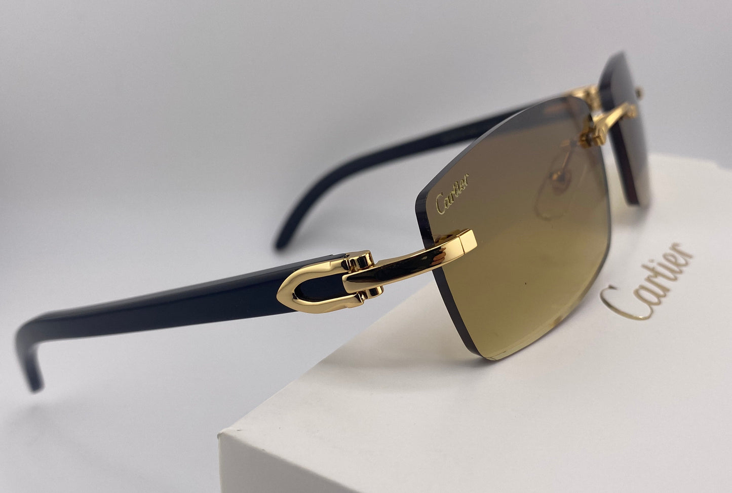 Black Buffs - Brown Tinted Lens