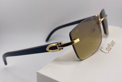 Black Buffs - Brown Tinted Lens