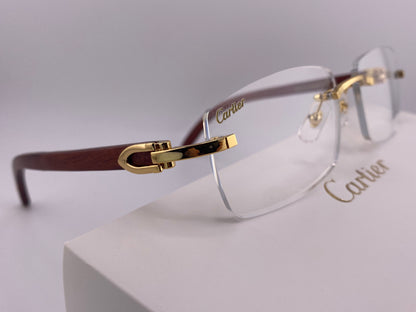 Wooden Frames - Black Lens