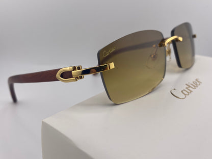 Wooden Frames - Black Lens