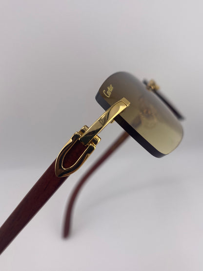 Wooden Frames - Black Lens