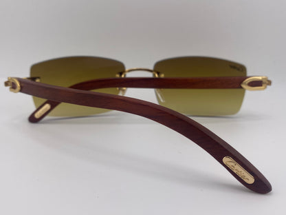 Wooden Frames - Black Lens