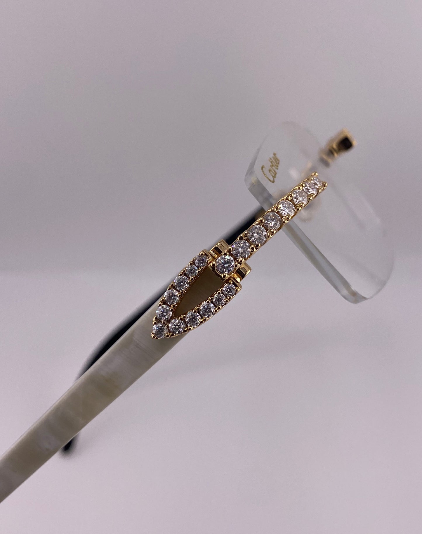 Iced Out White Buffs - Clear Lens