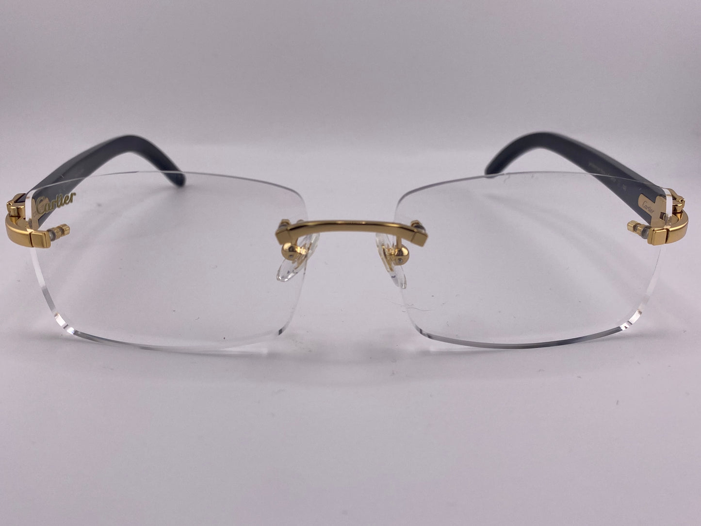 Black Buffs Sunglasses - Clear Lens