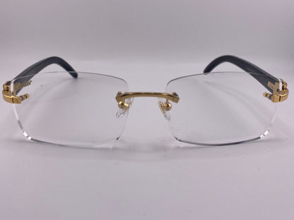 Black Buffs Sunglasses - Clear Lens