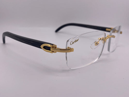 Black Buffs Sunglasses - Clear Lens