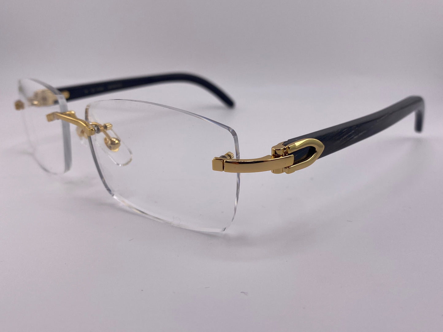 Black Buffs Sunglasses - Clear Lens