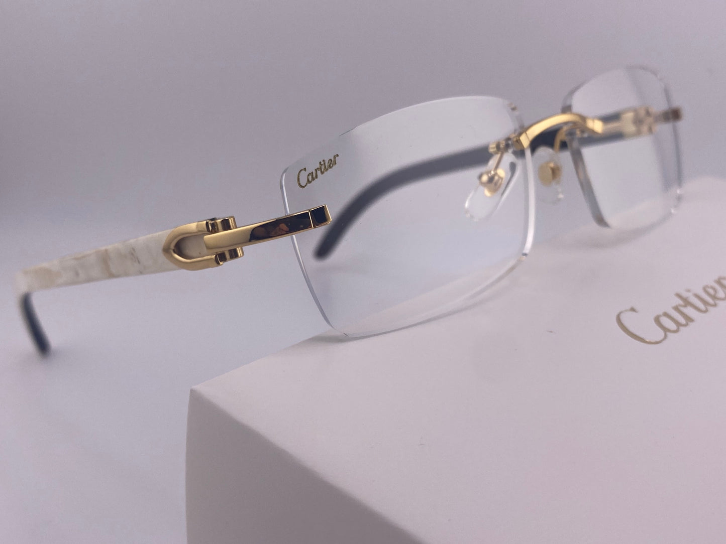 White Buffs - Clear Lens