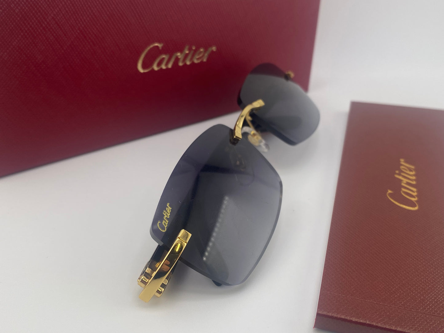 Black Buffs Sunglasses - Black Tinted Lens