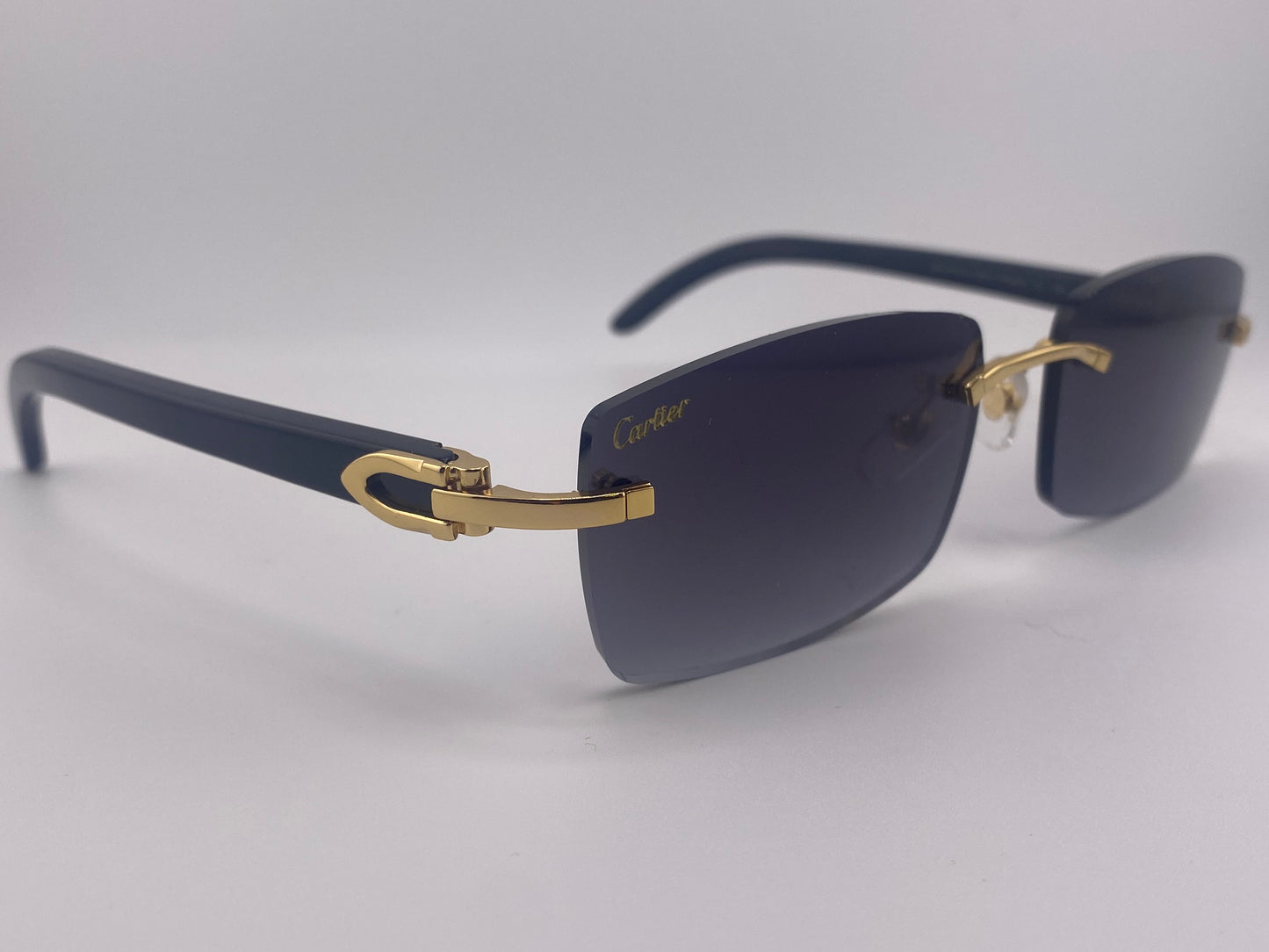 Black Buffs Sunglasses - Black Tinted Lens