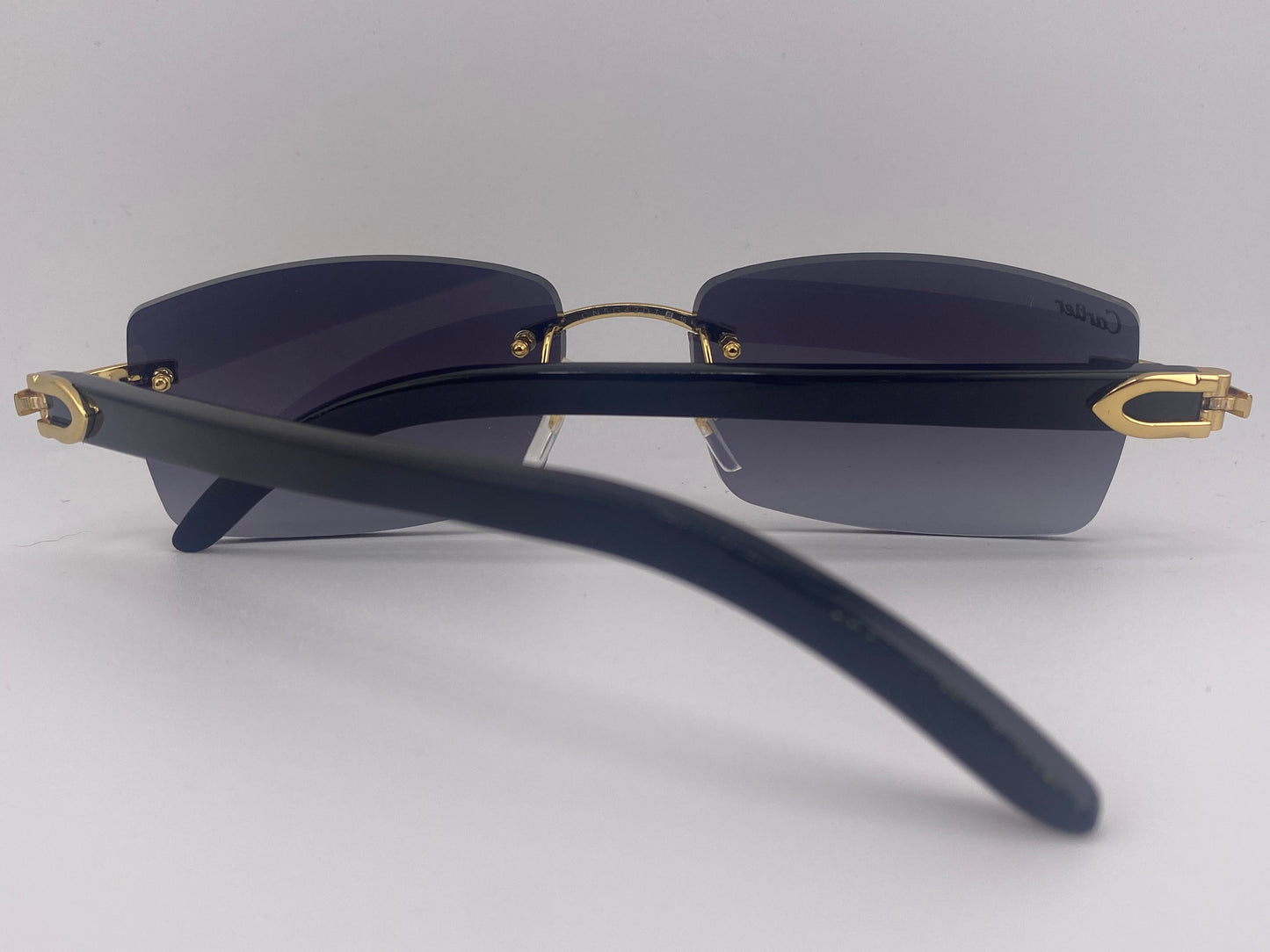 Black Buffs Sunglasses - Black Tinted Lens
