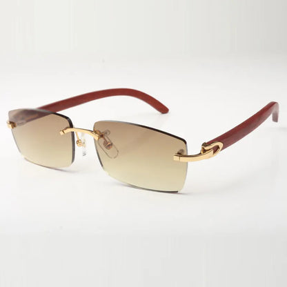 Wooden Frames - Blue Lens