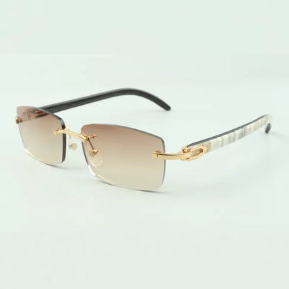 White Buffs - Blue Lens