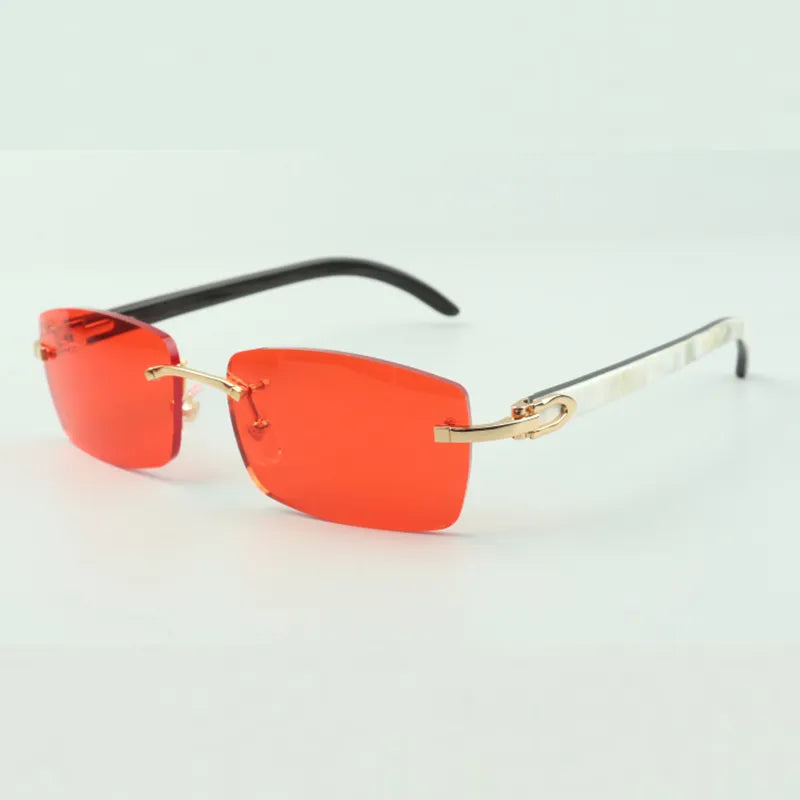 White Buffs - Blue Lens