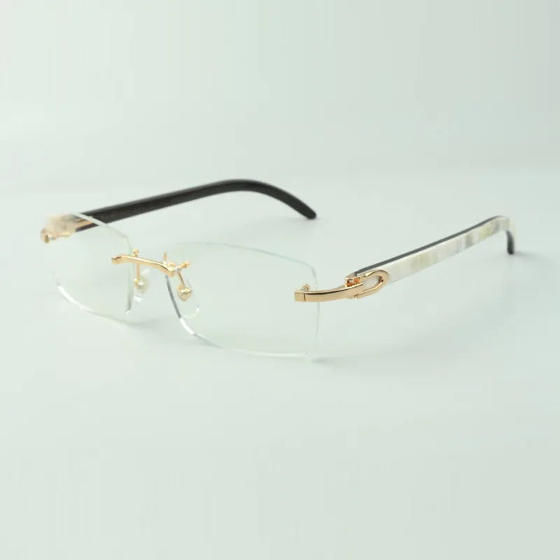 White Buffs - Blue Lens