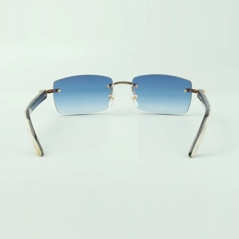 White Buffs - Blue Lens