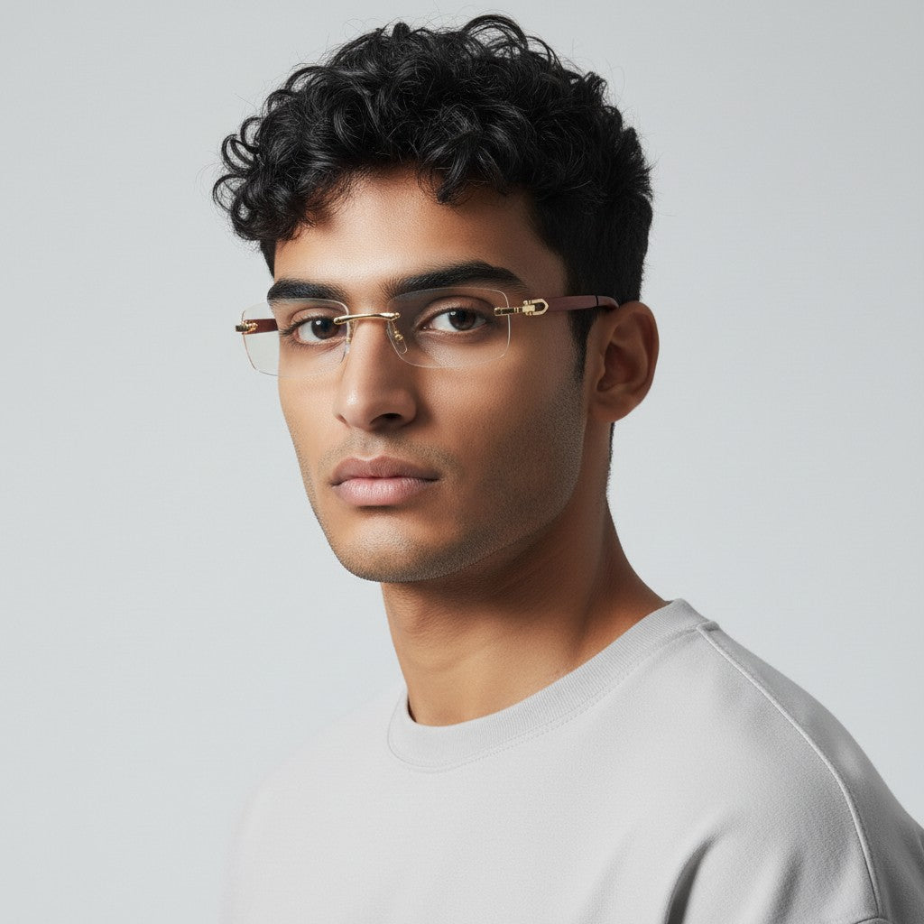 Wooden Frames - Clear Lens