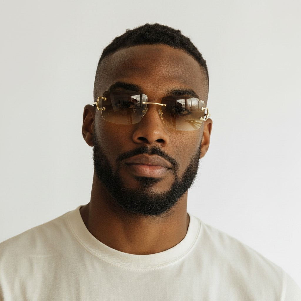 C Wires - Diamond Cut Brown Lens - Dolla Shades