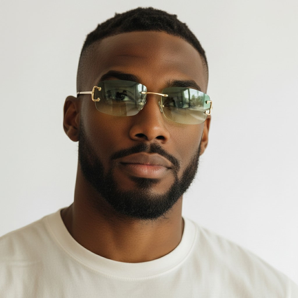 C Wires - Green Lens - Dolla Shades
